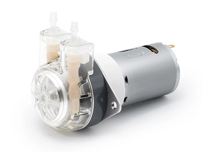 Pompe péristaltique à moteur DC LFP102/DB (Plage de débit : 9-110 ml/min)