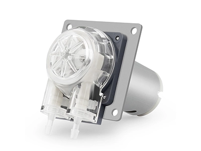 Pompe péristaltique à moteur CC LFP104/DB (Plage de débit : 12-270 ml/min)