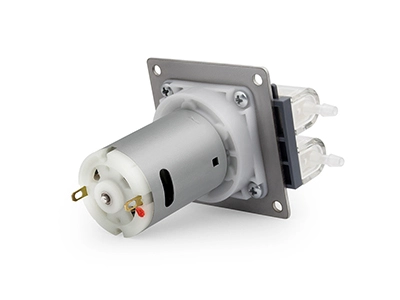 Pompe péristaltique à moteur CC LFP104/DB (Plage de débit : 12-270 ml/min)