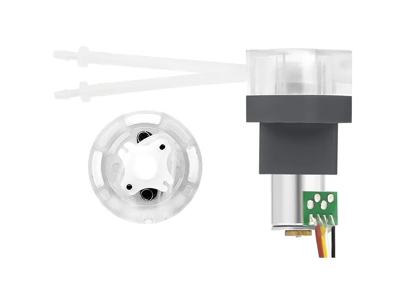 Pompe péristaltique à moteur pas à pas LFP101A/ST (Plage de débit : 0-1,4 ml/min)