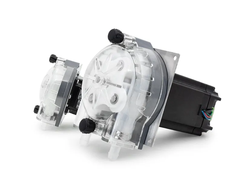 Pompe péristaltique à moteur pas à pas LFP404ST (Plage de débit : 10~2350 ml/min)