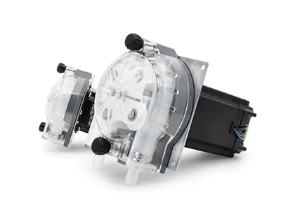 Pompe péristaltique à moteur pas à pas LFP404ST (Plage de débit : 10~2350 ml/min)