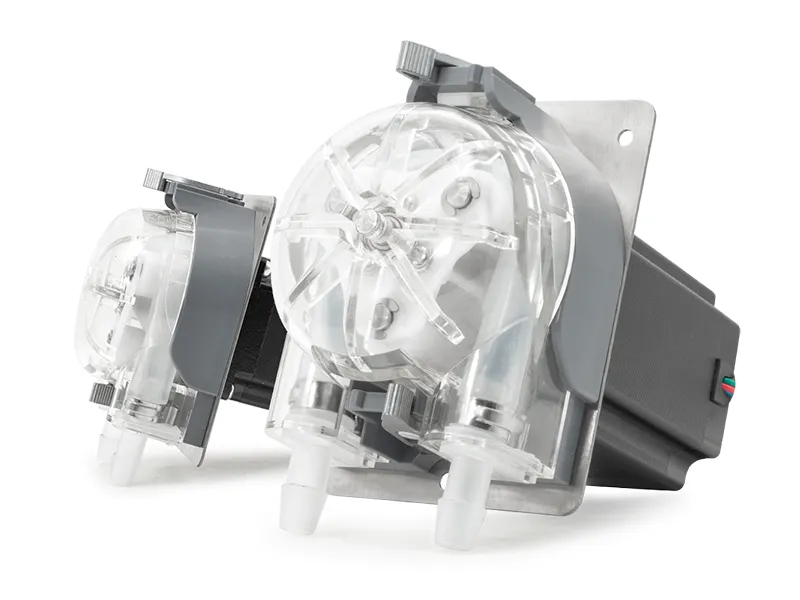 Pompe péristaltique à moteur pas à pas LFP601ST (Plage de débit : 10~2050 ml/min)